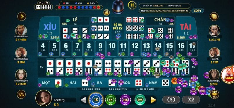 Sicbo tài xỉu sảnh rồng Go88 - Đánh bại sòng bạc trực tuyến