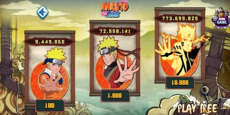 Naruto Slots 789Club - Game Nổ Hũ Bom Tấn Mọi Thời Đại